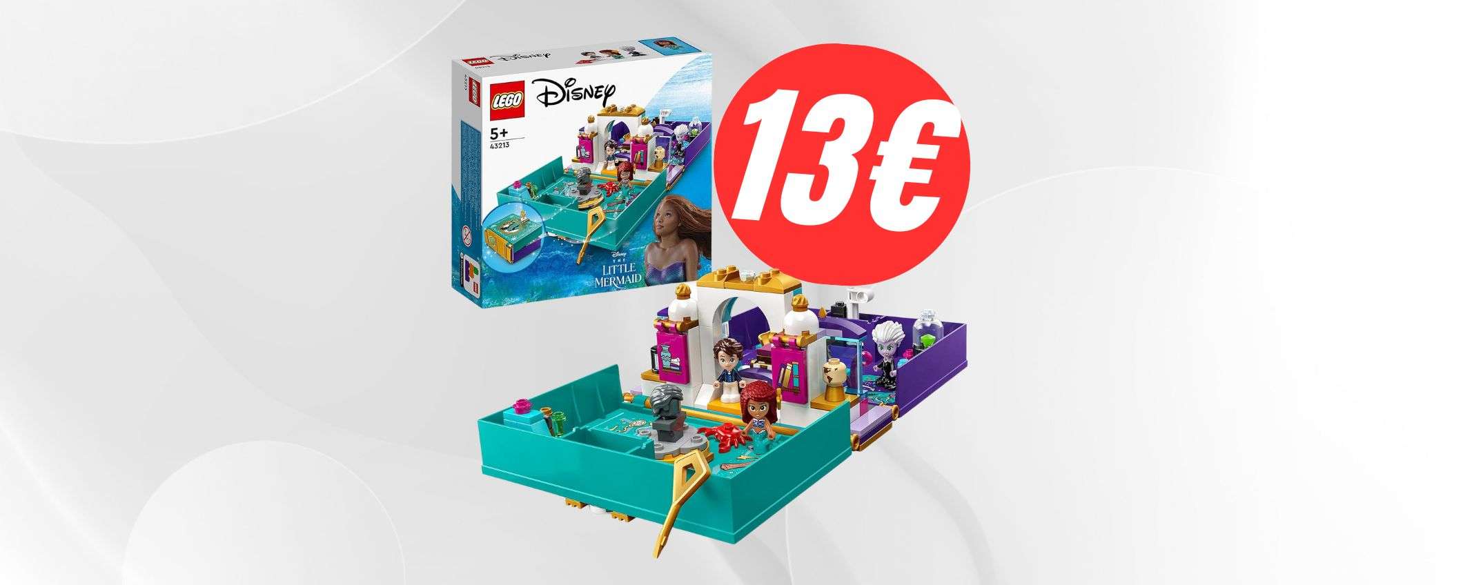 Il set LEGO della Sirenetta crolla ad appena 13€: fai presto! Il set LEGO della Sirenetta crolla ad appena 13€: fai presto!