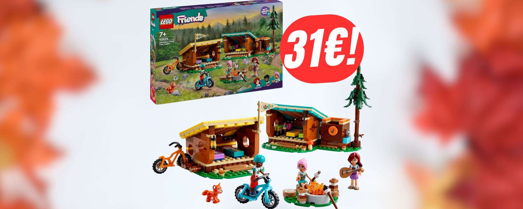 Preparati per l'autunno con questo set LEGO scontato del 24%! Preparati per l'autunno con questo set LEGO scontato del 24%!