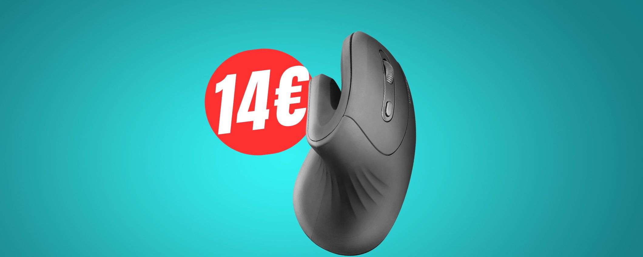14€ per dire addio ai dolori alla mano grazie a questo MOUSE WIRELESS! 14€ per dire addio ai dolori alla mano grazie a questo MOUSE WIRELESS!
