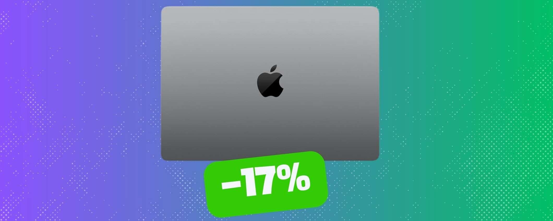 Il meglio per lavorare: MacBook Pro 2023 in sconto del 17%! Il meglio per lavorare: MacBook Pro 2023 in sconto del 17%!