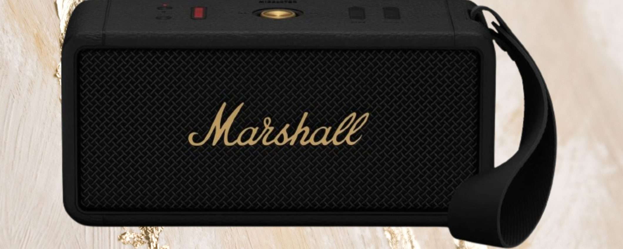 Marshall Middleton con oltre 100€ di sconto: speaker premium in promo WOW Marshall Middleton con oltre 100€ di sconto: speaker premium in promo WOW