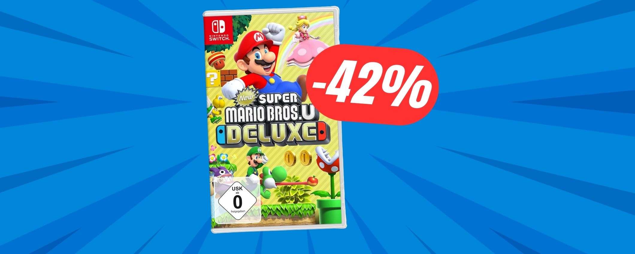 Questo incedibile capitolo di Super Mario per Switch crolla del 42%! Questo incedibile capitolo di Super Mario per Switch crolla del 42%!
