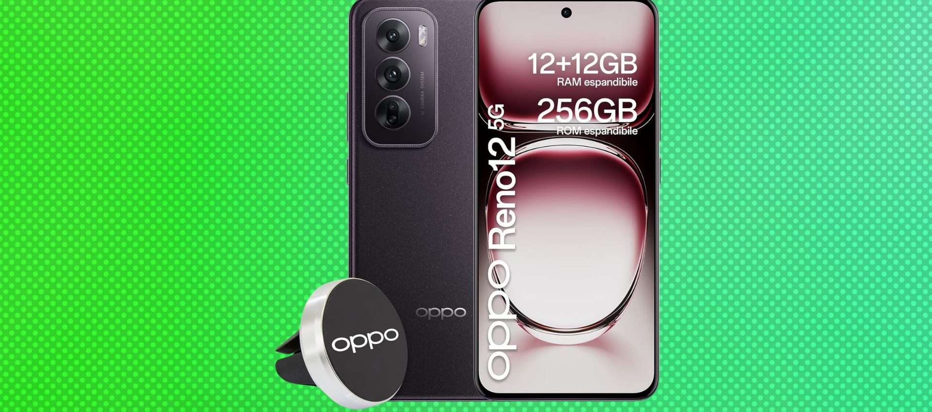 OPPO Reno12 5G in super offerta: oggi risparmi 100€ (Amazon) OPPO Reno12 5G in super offerta: oggi risparmi 100€ (Amazon)