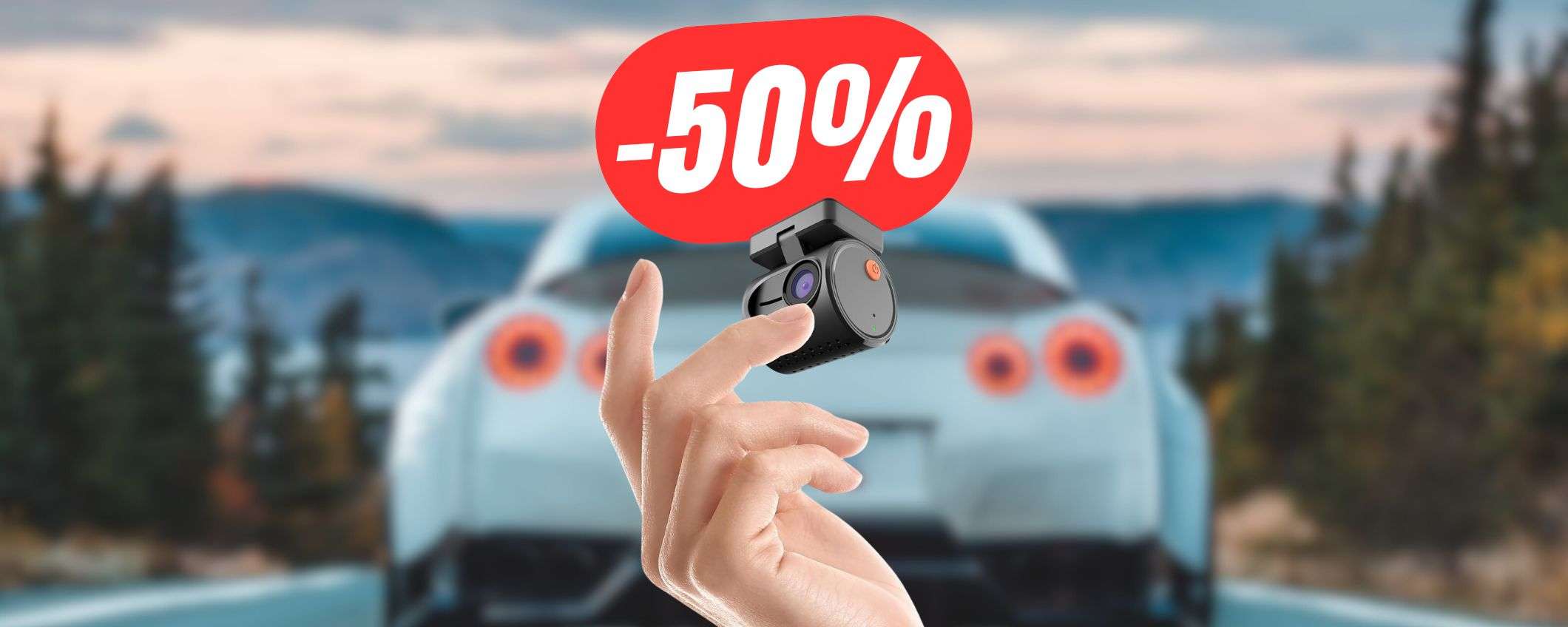 Solo 29€ per questa DASH CAM (scontata del 50%!) Solo 29€ per questa DASH CAM (scontata del 50%!)