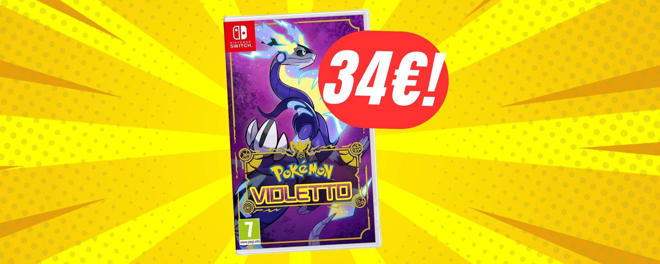 Pokémon Violetto scontato del 28% è il gioco perfetto per fine agosto! Pokémon Violetto scontato del 28% è il gioco perfetto per fine agosto!