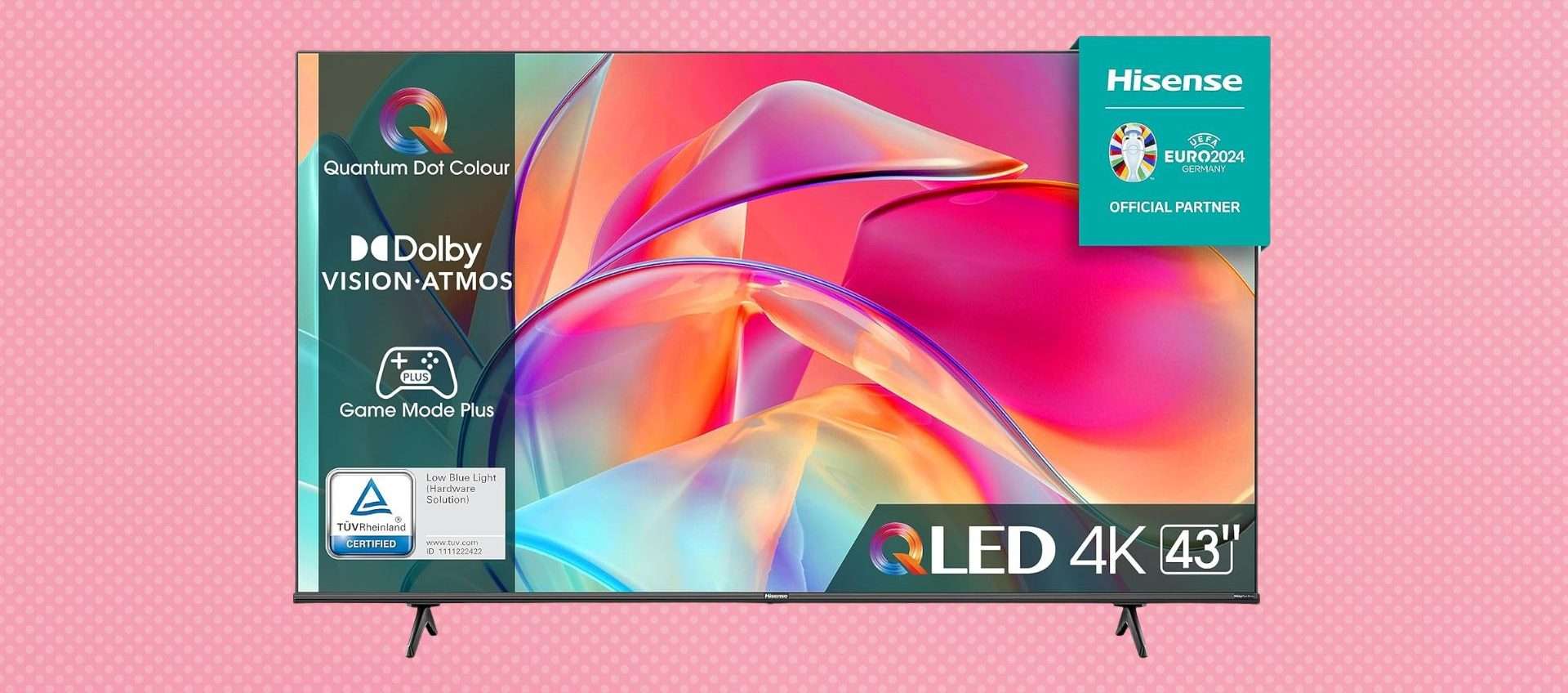 Hisense QLED 4K da 43 Hisense QLED 4K da 43