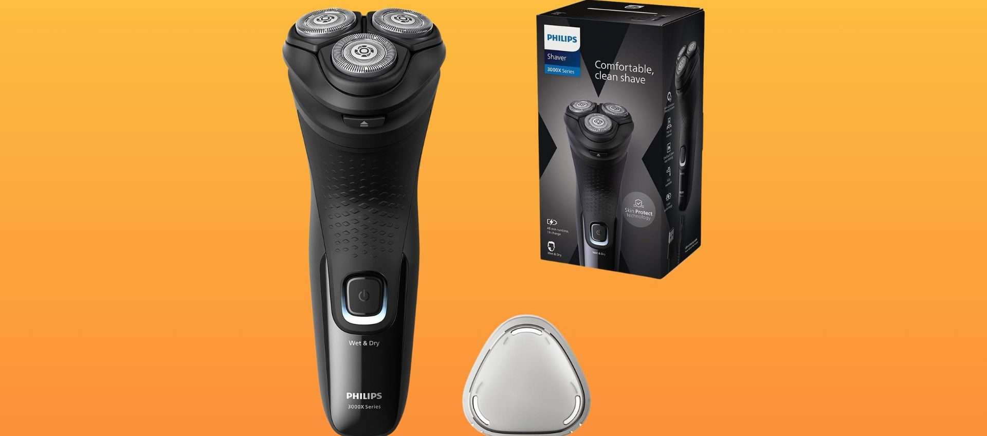 Rasoio elettrico Philips Serie 3000X in offerta: oggi è tuo a 43,19€ (-34%) Rasoio elettrico Philips Serie 3000X in offerta: oggi è tuo a 43,19€ (-34%)