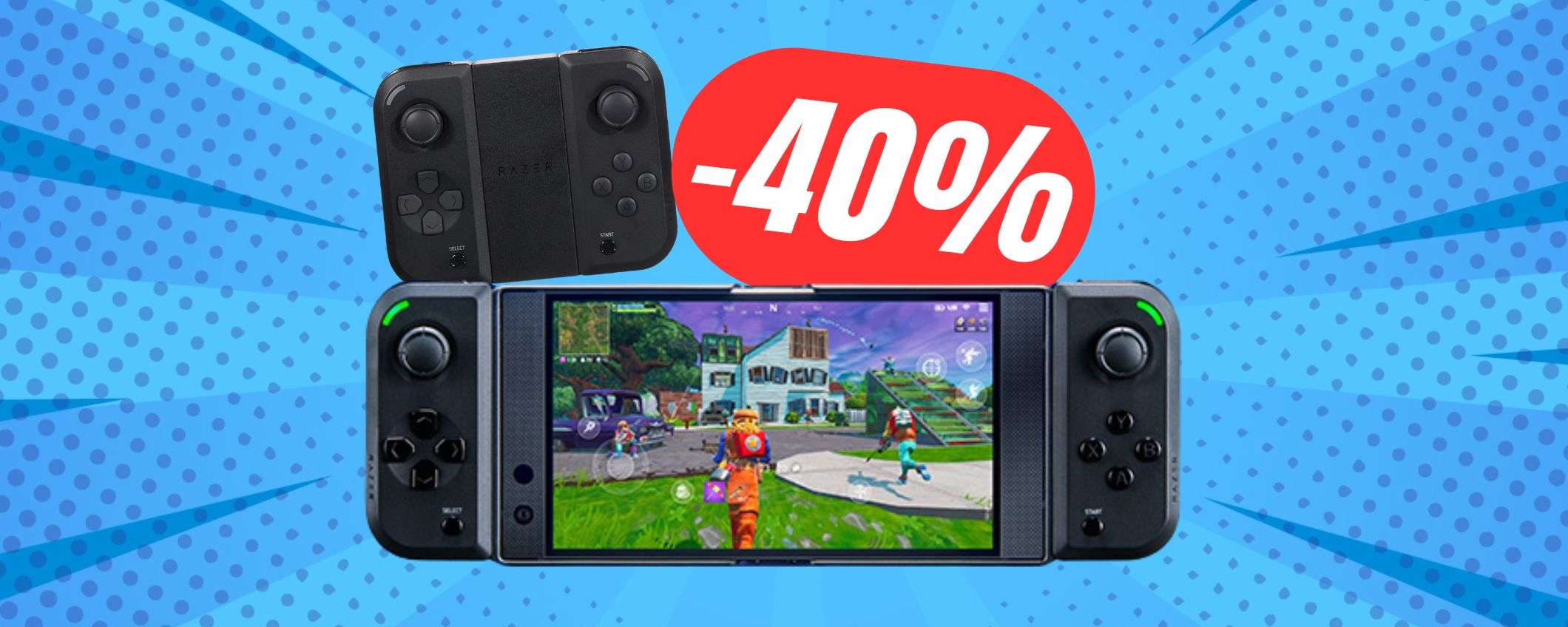 Il controller RAZER per smartphone crolla del 40% (ed è anche Bluetooth!) Il controller RAZER per smartphone crolla del 40% (ed è anche Bluetooth!)