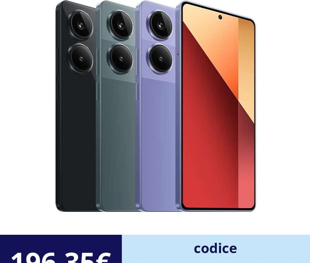 Xiaomi Redmi Note 13 Pro, prezzo imbattibile: prestazioni top e fotocamera da 200MP Xiaomi Redmi Note 13 Pro, prezzo imbattibile: prestazioni top e fotocamera da 200MP