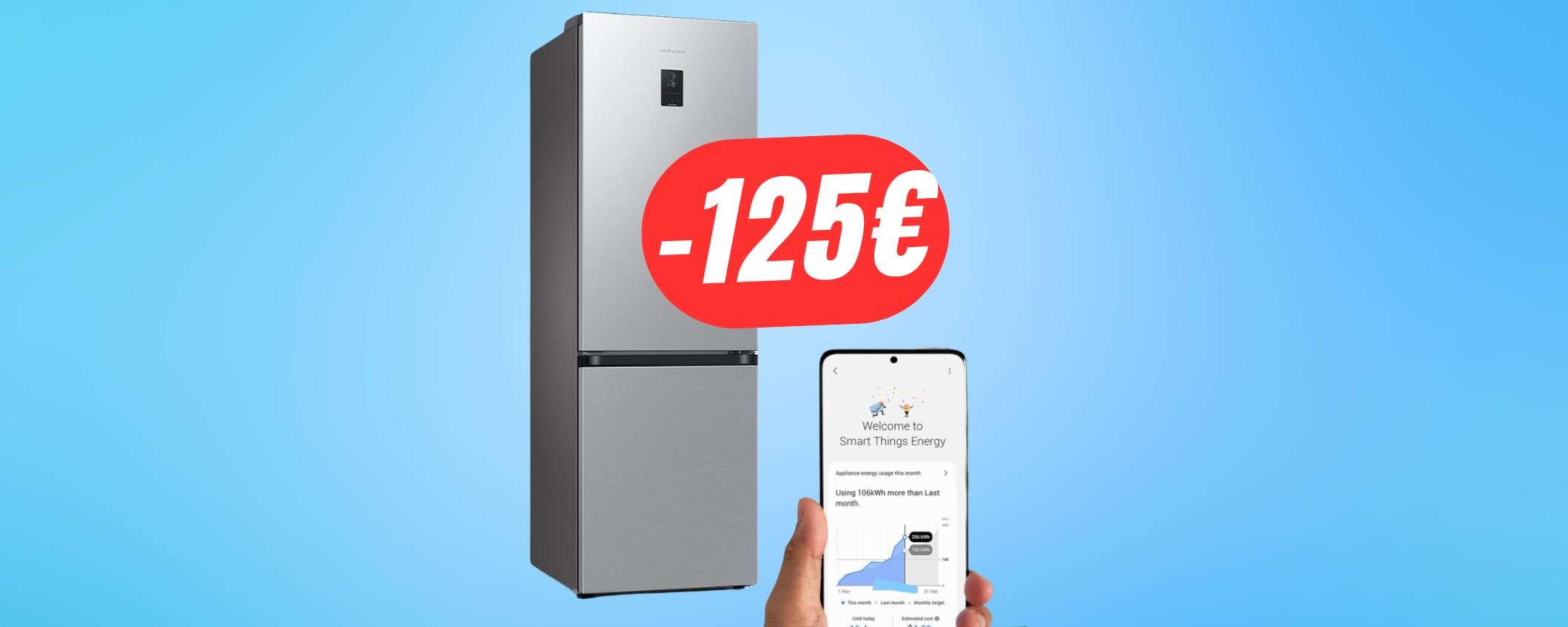 Risparmia 125€ sul FRIGORIFERO Samsung con il WiFi! Risparmia 125€ sul FRIGORIFERO Samsung con il WiFi!