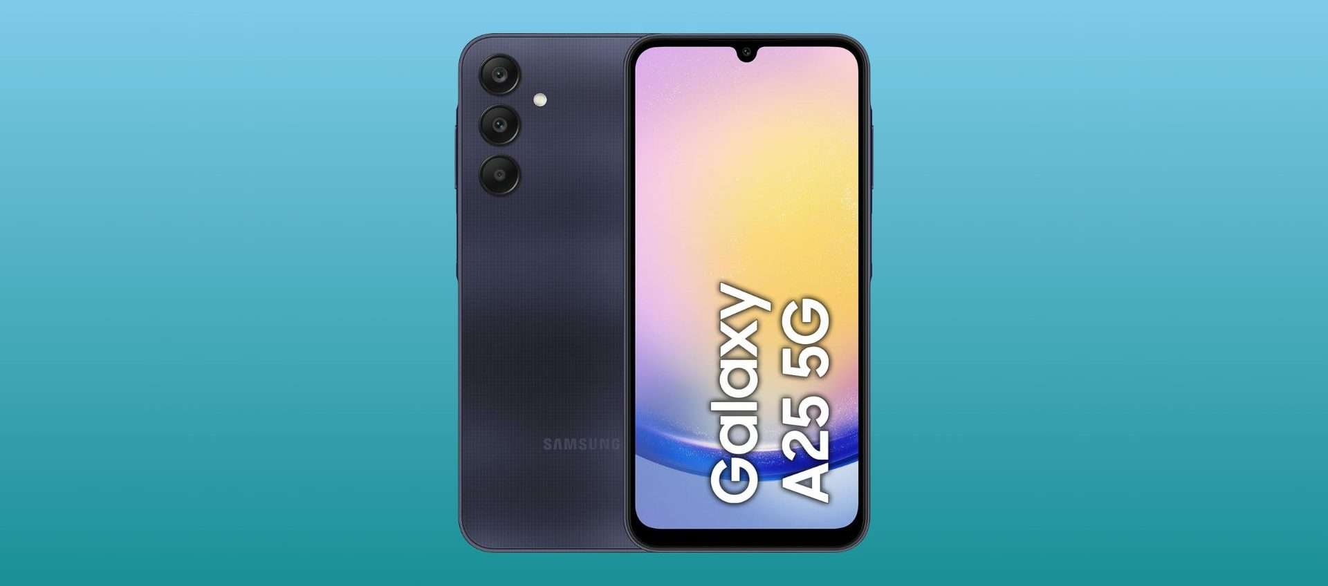 Samsung Galaxy A25 5G, prezzo in picchiata: su Amazon con il 40% di sconto Samsung Galaxy A25 5G, prezzo in picchiata: su Amazon con il 40% di sconto