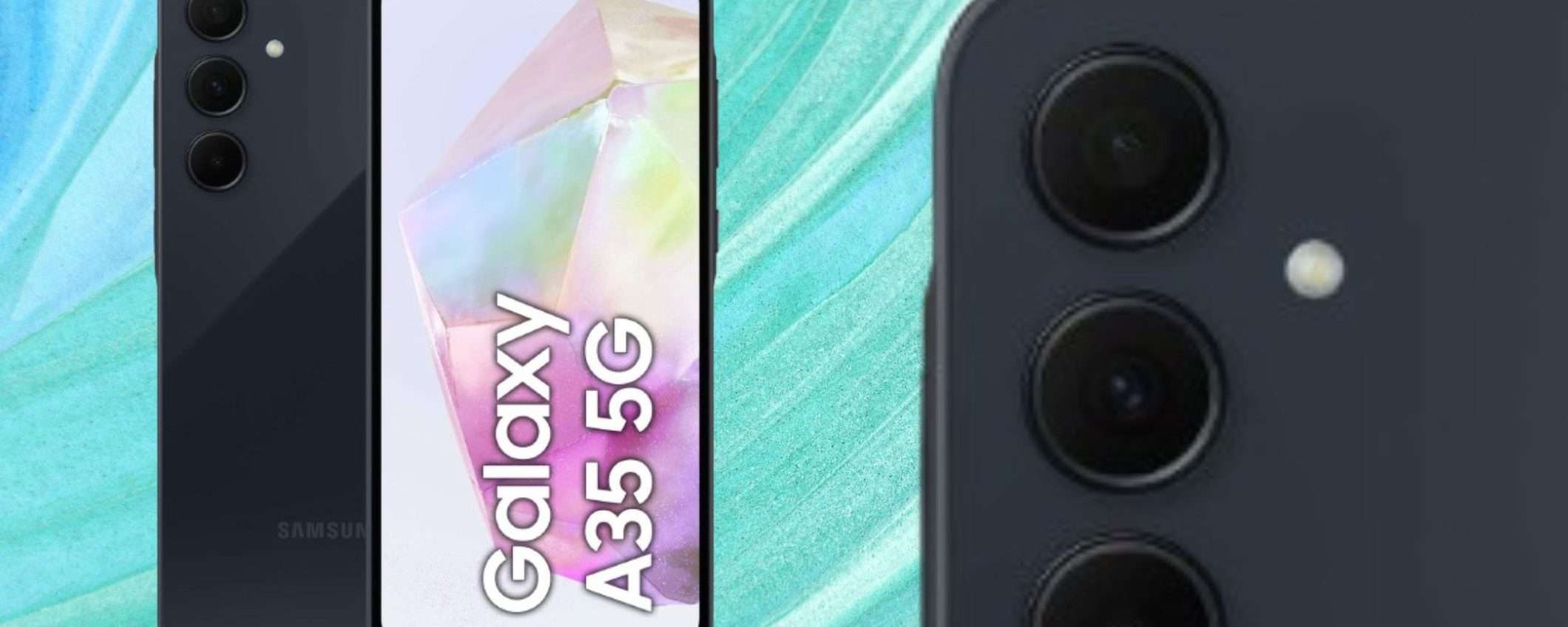 Samsung Galaxy A35 5G a 279€ è un affare: 8/256GB e display AMOLED 120Hz Samsung Galaxy A35 5G a 279€ è un affare: 8/256GB e display AMOLED 120Hz