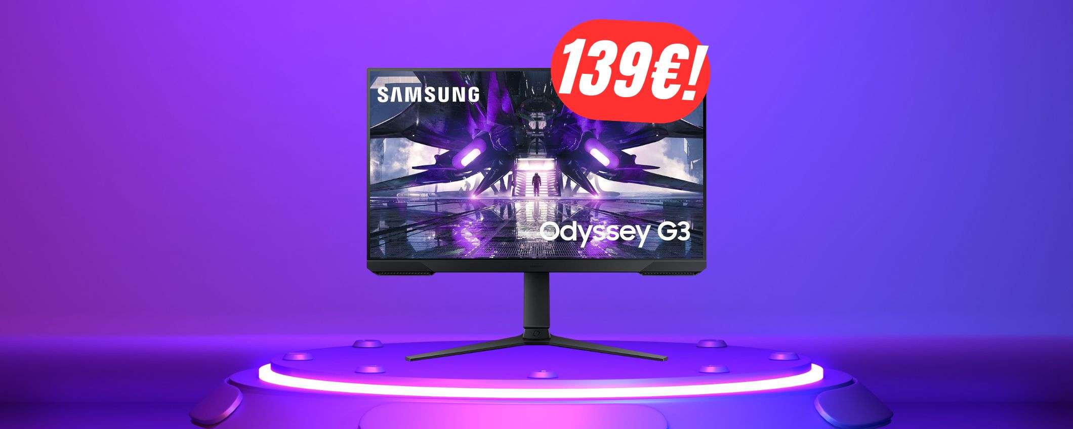 Se cerchi un MONITOR da GAMING FHD, questo di Samsung è pefetto! Se cerchi un MONITOR da GAMING FHD, questo di Samsung è pefetto!