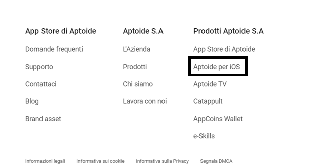 I limiti di Aptoide su iPad e iPhone