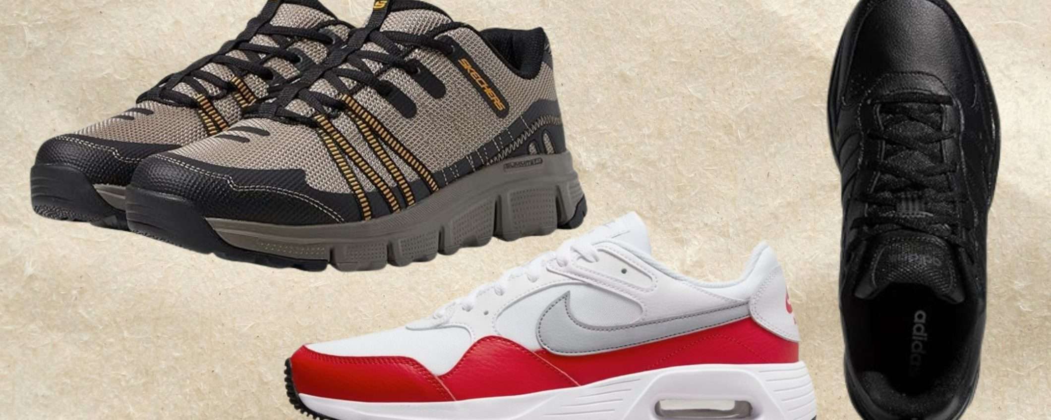 Skechers, Adidas e Nike da 25€: sneaker in svendita totale su Amazon