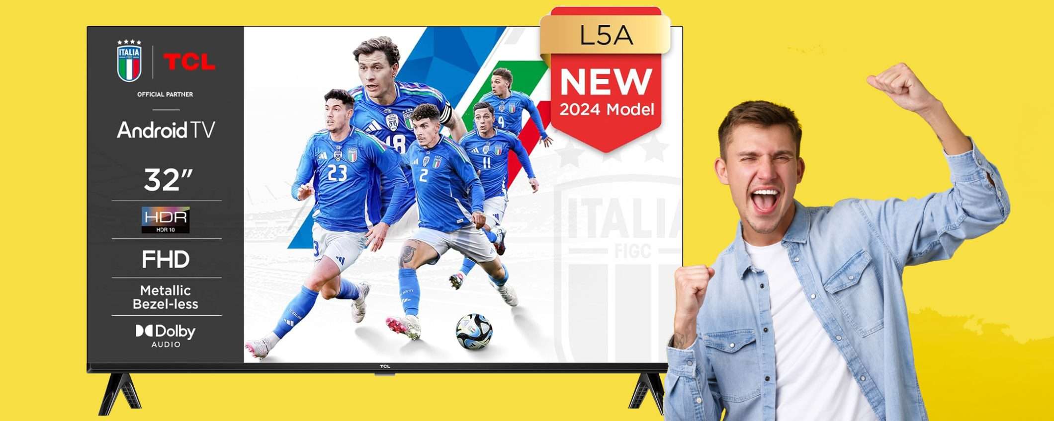 Smart TV TCL FHD da 32 Smart TV TCL FHD da 32