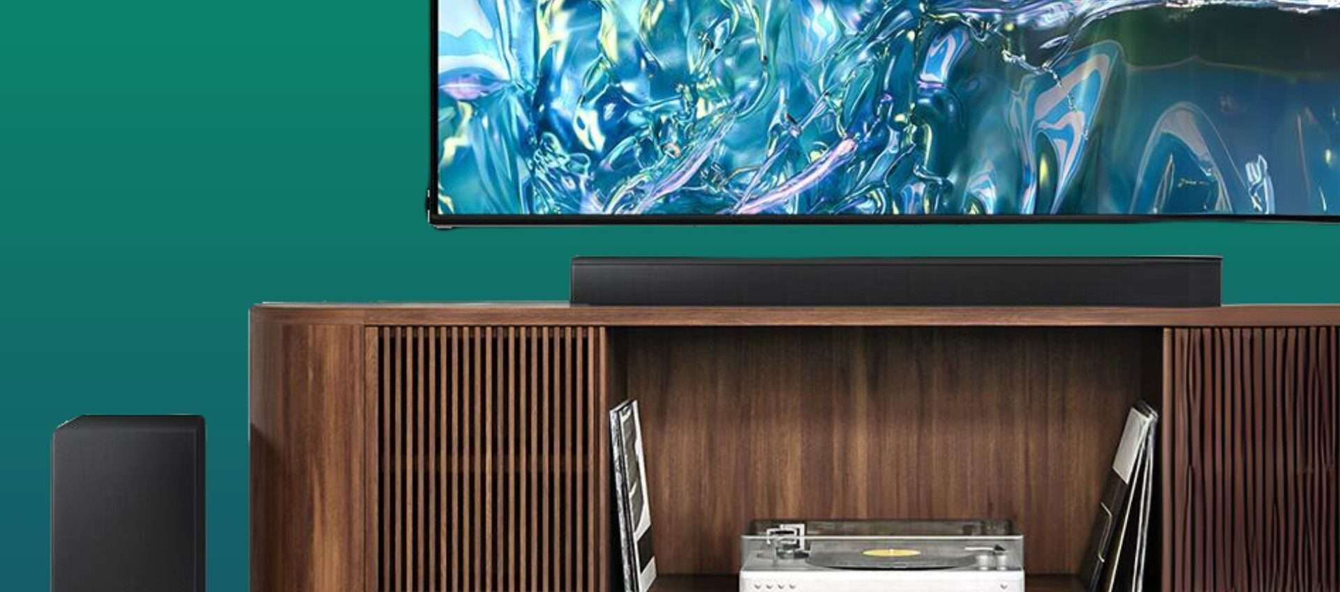 Solo 199€ per questa soundbar Samsung: audio tridimensionale come al cinema Solo 199€ per questa soundbar Samsung: audio tridimensionale come al cinema