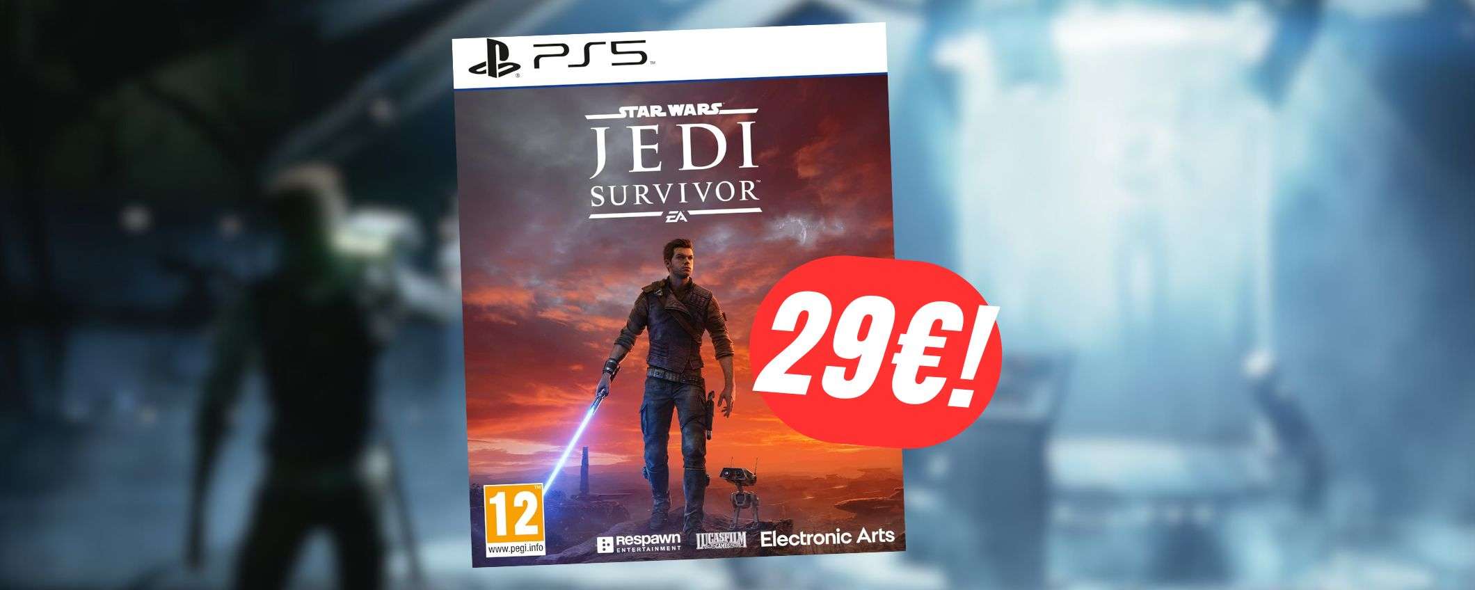 MINIMO STORICO per Star Wars Jedi: Survivor (costa solo 29€!) MINIMO STORICO per Star Wars Jedi: Survivor (costa solo 29€!)