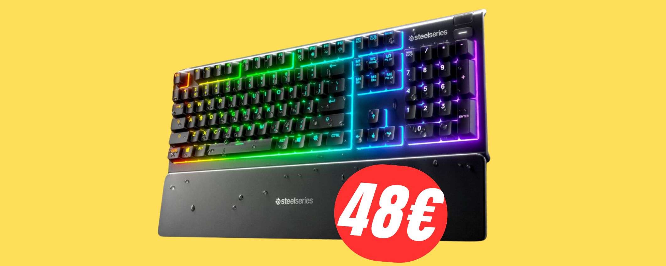 Tastiera da gaming con POGGIAPOLSI a 48€: a questo prezzo è regalata! Tastiera da gaming con POGGIAPOLSI a 48€: a questo prezzo è regalata!