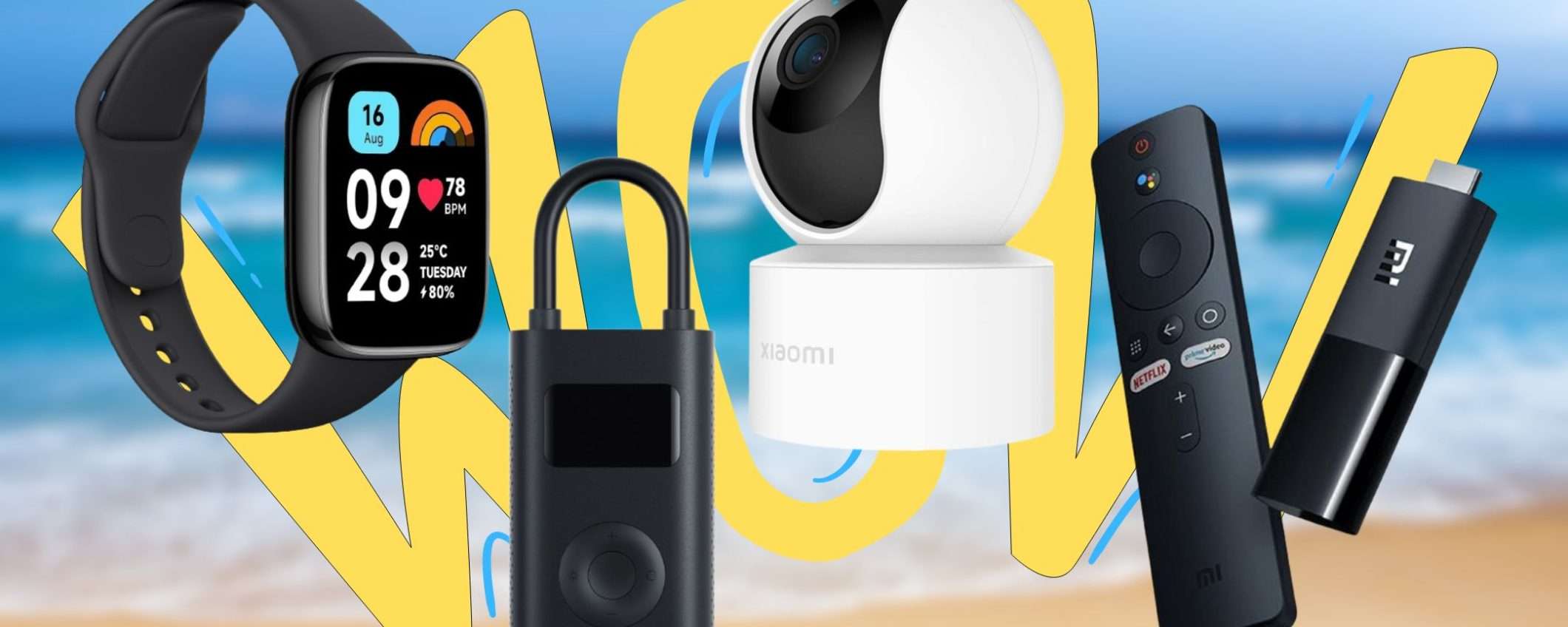 Xiaomi SVENDITA TOTALE su Amazon: 10 bombe pazzesche da 8€ a 50€