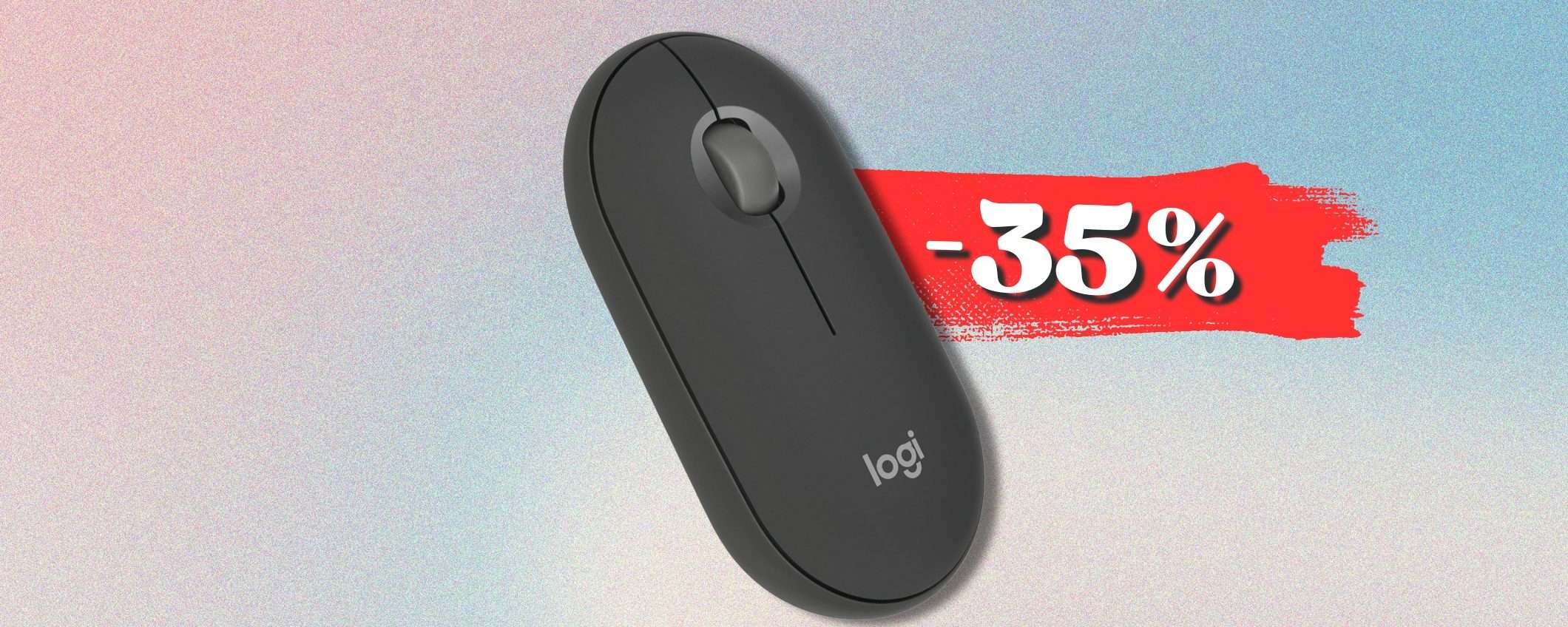 Logitech Pebble: lo SLIM mouse più amato dal web, oggi a 19€ Logitech Pebble: lo SLIM mouse più amato dal web, oggi a 19€