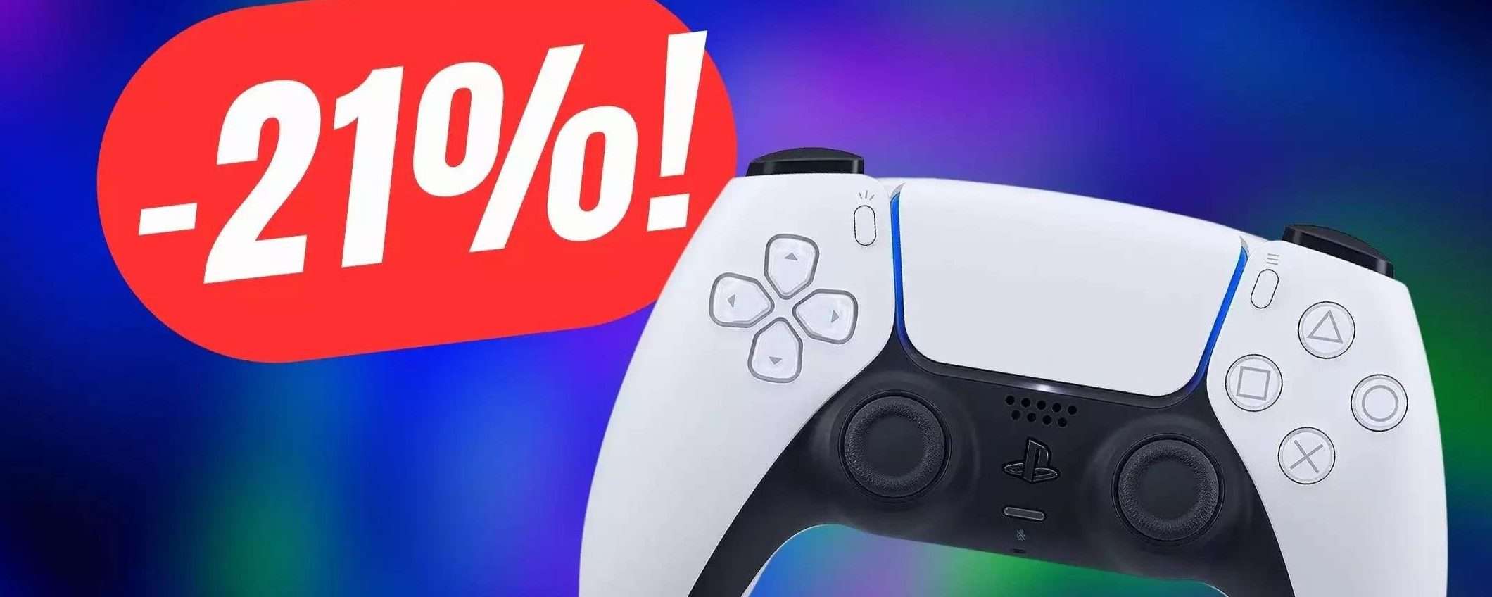 Sony DualSense: il controller PERFETTO, oggi con uno sconto esagerato (-21%) Sony DualSense: il controller PERFETTO, oggi con uno sconto esagerato (-21%)