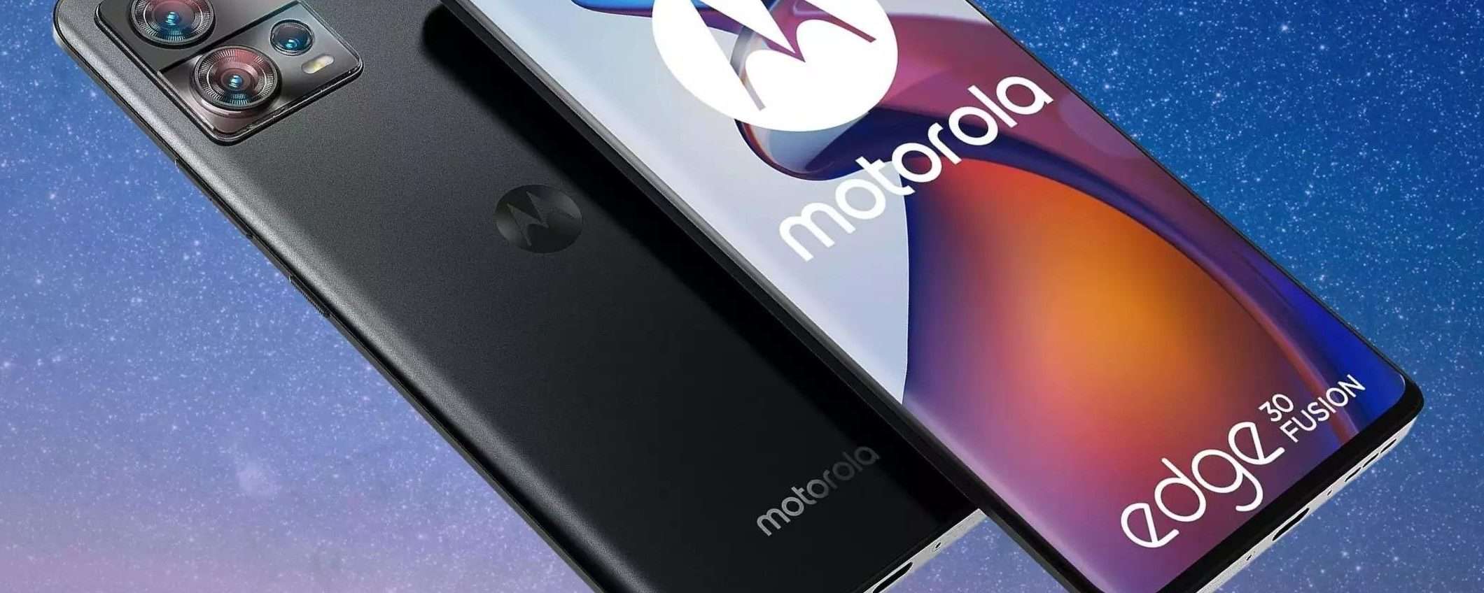 Motorola Edge 30 Fusion: sconto ASSURDO del 60%, è il midrange da comprare SUBITO Motorola Edge 30 Fusion: sconto ASSURDO del 60%, è il midrange da comprare SUBITO