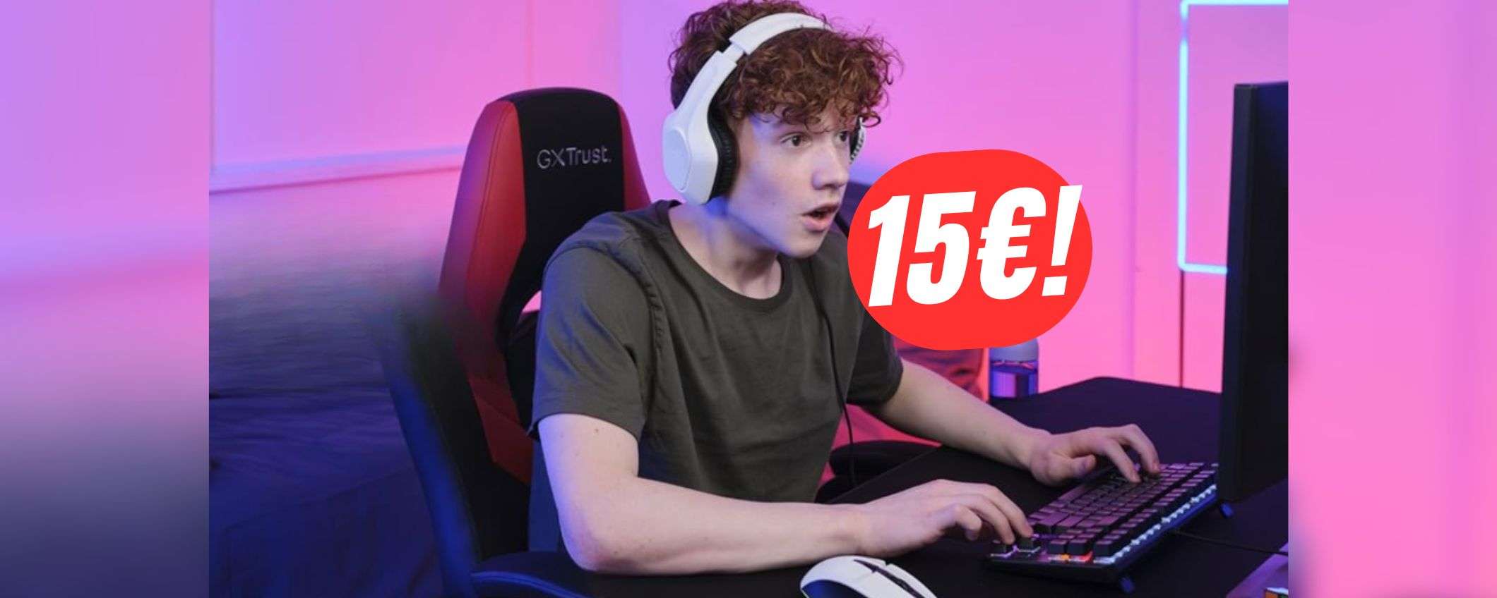 CUFFIE da GAMING a 15€: hanno tutto quello che cerchi! CUFFIE da GAMING a 15€: hanno tutto quello che cerchi!