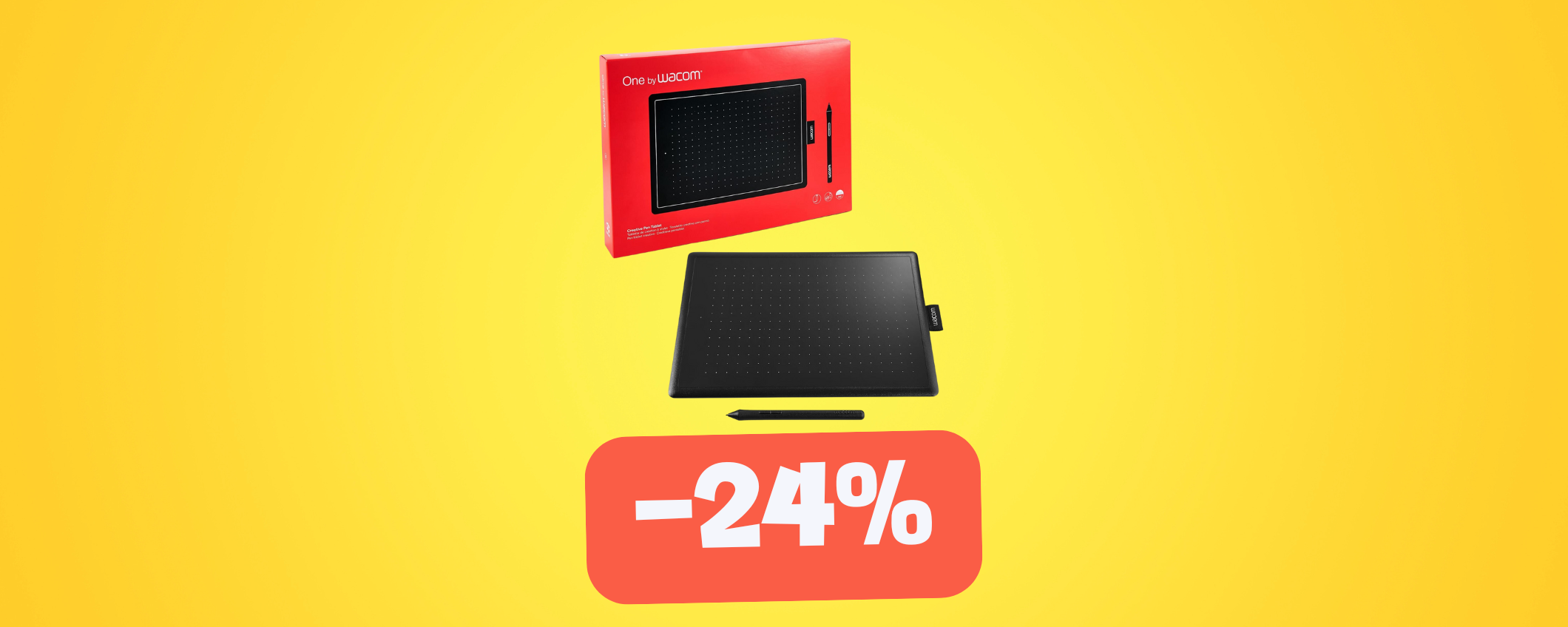 Disegna al meglio con la Wacom One by Wacom (-24%) Disegna al meglio con la Wacom One by Wacom (-24%)