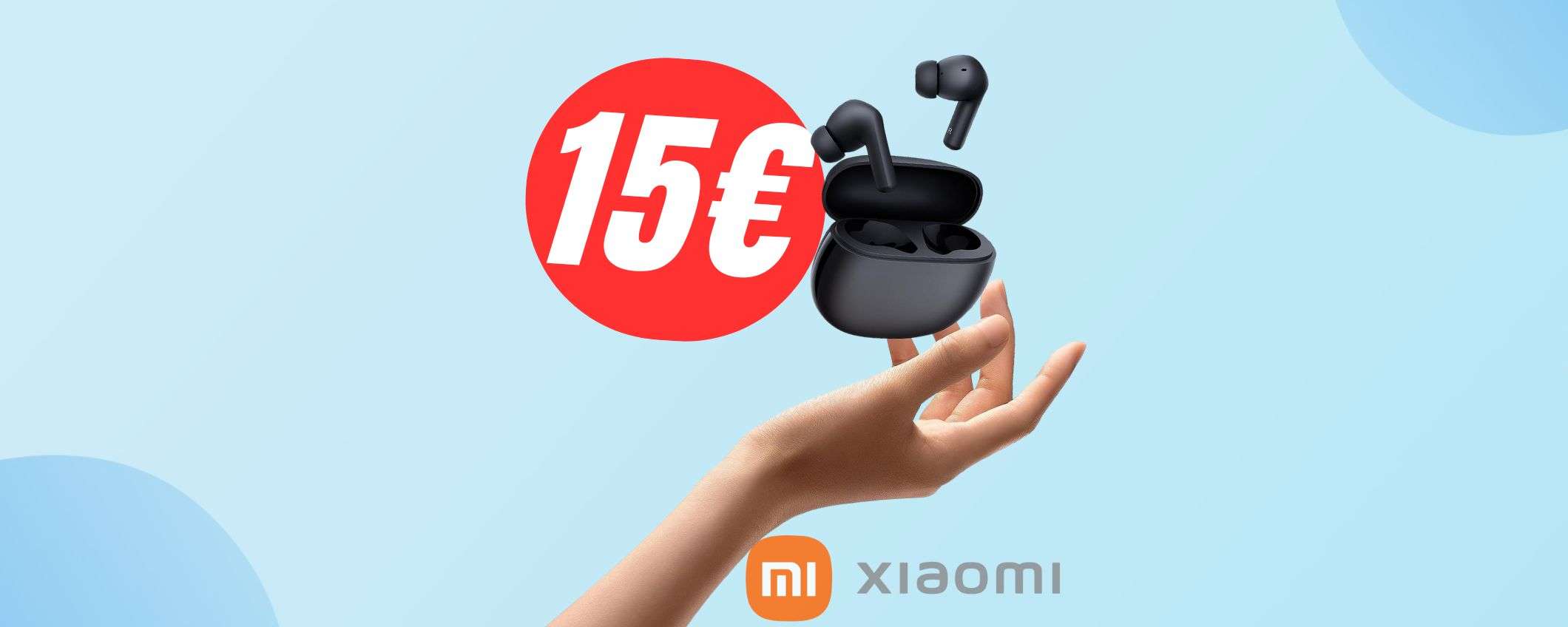 FOLLE SCONTO del 47% per gli auricolari Xiaomi (costano 15€ e sono IMPERMEABILI!) FOLLE SCONTO del 47% per gli auricolari Xiaomi (costano 15€ e sono IMPERMEABILI!)