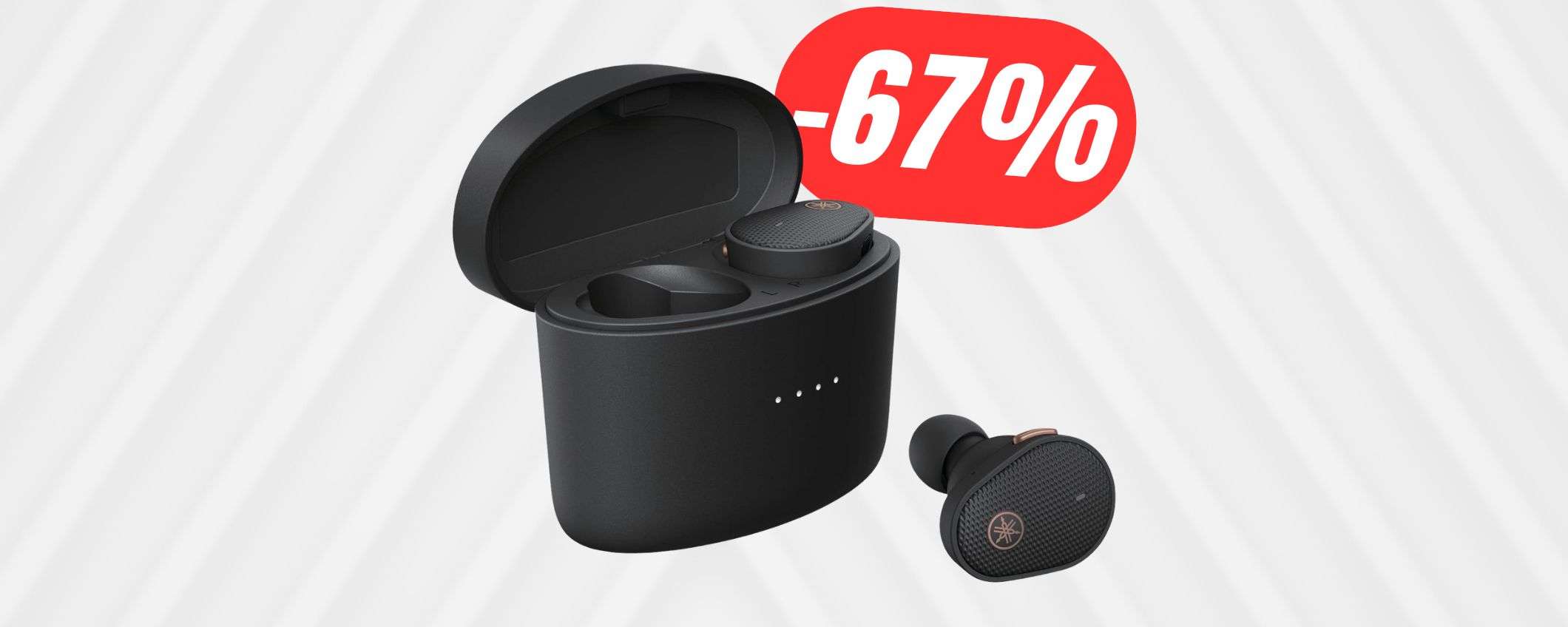 Auricolari Yamaha: suono perfetto col 67% di SCONTO su Amazon! Auricolari Yamaha: suono perfetto col 67% di SCONTO su Amazon!