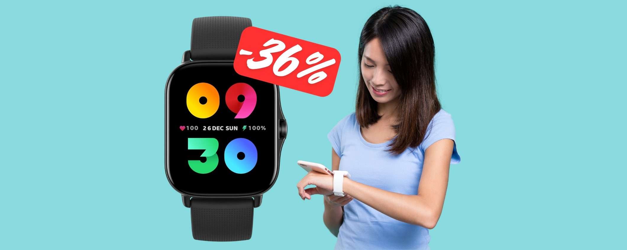 Amazfit GTS 2: smartwatch con tante funzioni ora al MIGLIOR PREZZO (-36%) Amazfit GTS 2: smartwatch con tante funzioni ora al MIGLIOR PREZZO (-36%)