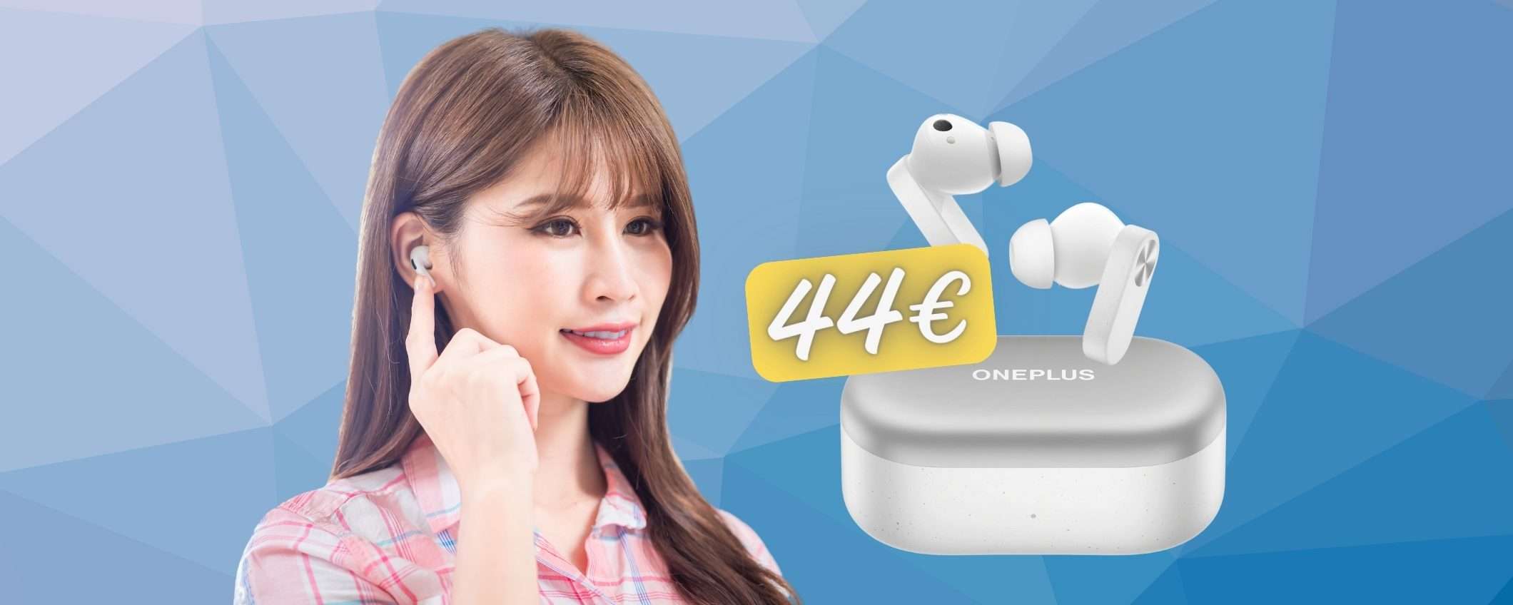 Auricolari wireless OnePlus Nord Buds 2 al MINIMO STORICO su Amazon Auricolari wireless OnePlus Nord Buds 2 al MINIMO STORICO su Amazon
