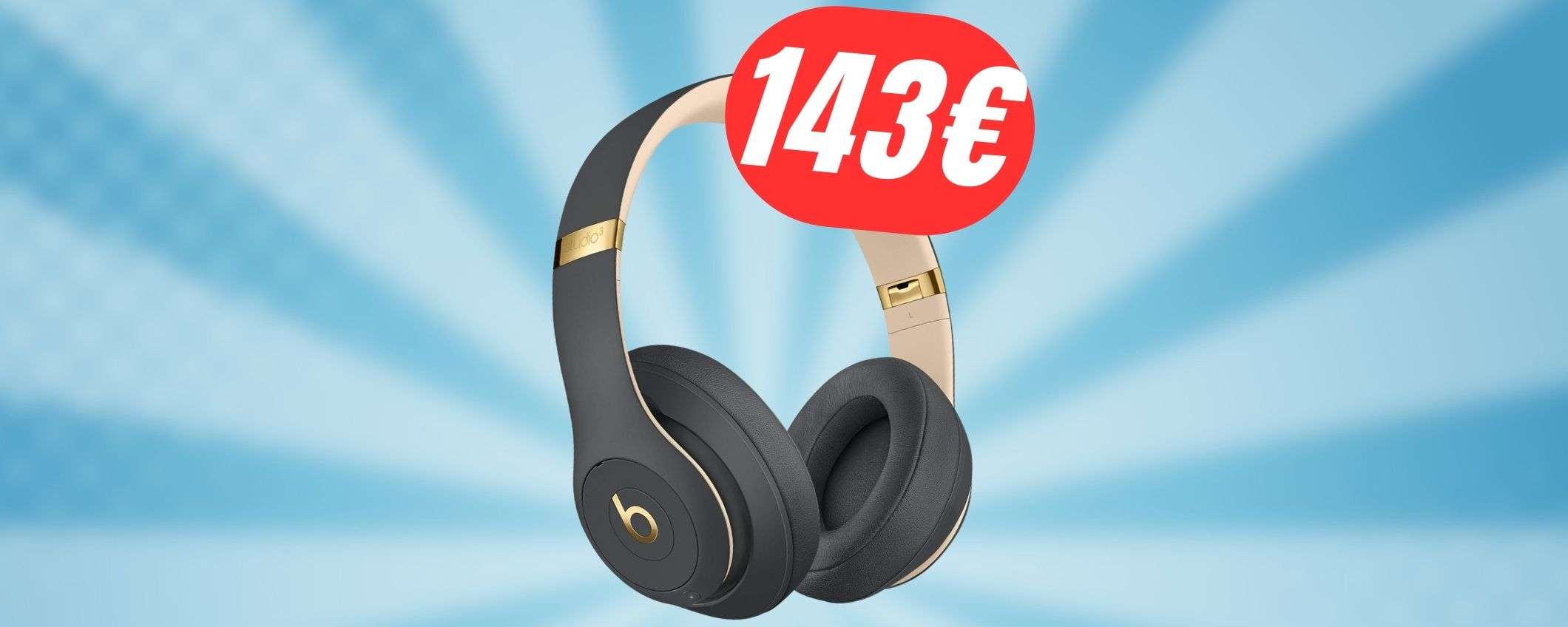 MINIMO STORICO per le iconiche Beats Studio3 by Dr. Dre! MINIMO STORICO per le iconiche Beats Studio3 by Dr. Dre!