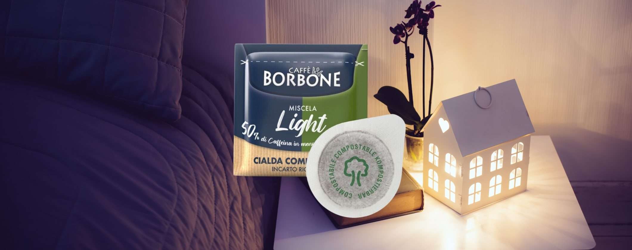 Cialde Caffè Borbone MENO CAFFEINA al 22% di SCONTO Cialde Caffè Borbone MENO CAFFEINA al 22% di SCONTO