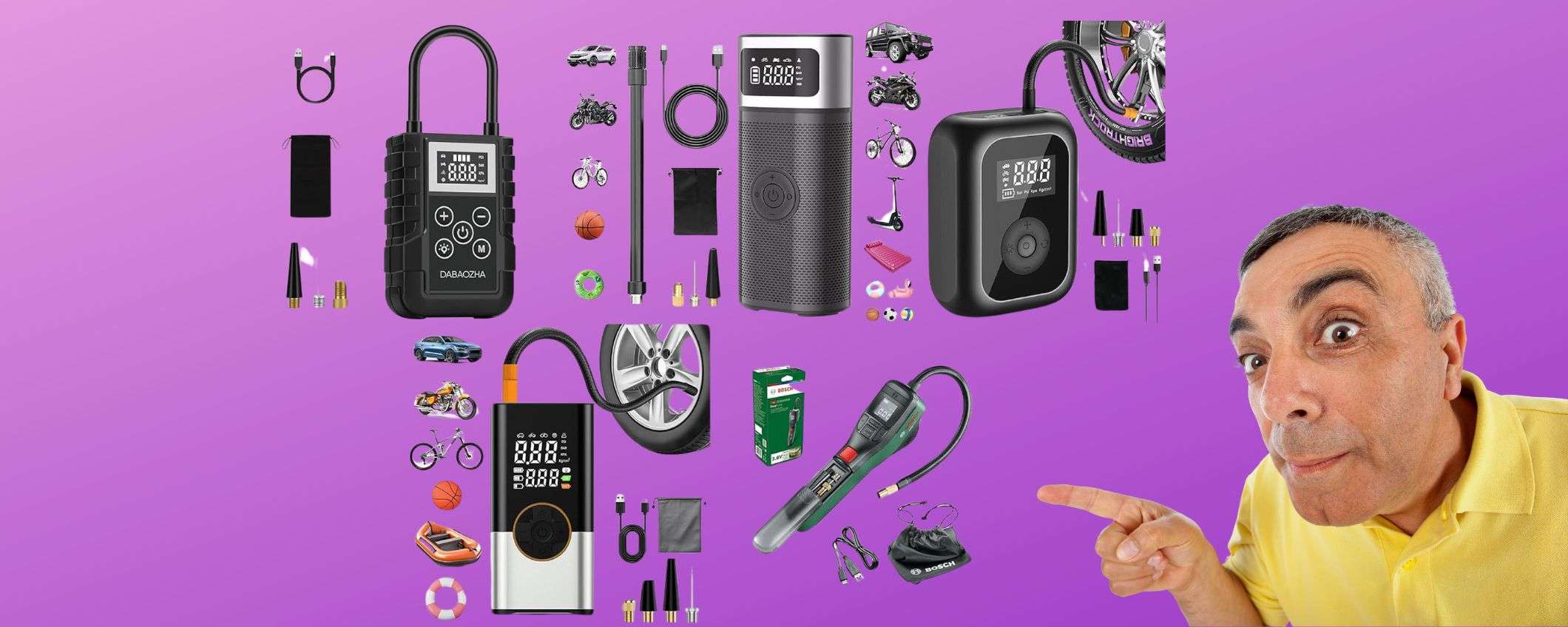 Non restare a piedi! I migliori compressori portatili in sconto su Amazon oggi Non restare a piedi! I migliori compressori portatili in sconto su Amazon oggi