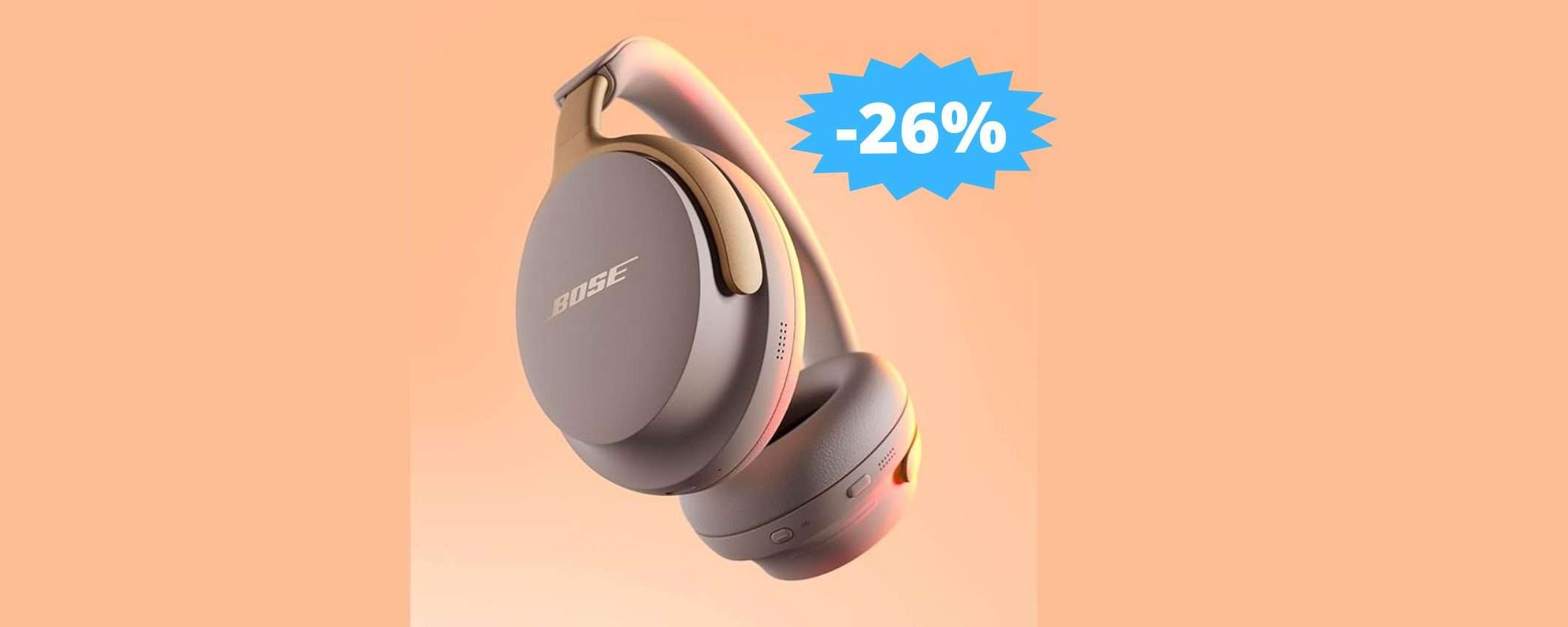 Bose QuietComfort Ultra: qualità audio IMPECCABILE (-26%) Bose QuietComfort Ultra: qualità audio IMPECCABILE (-26%)