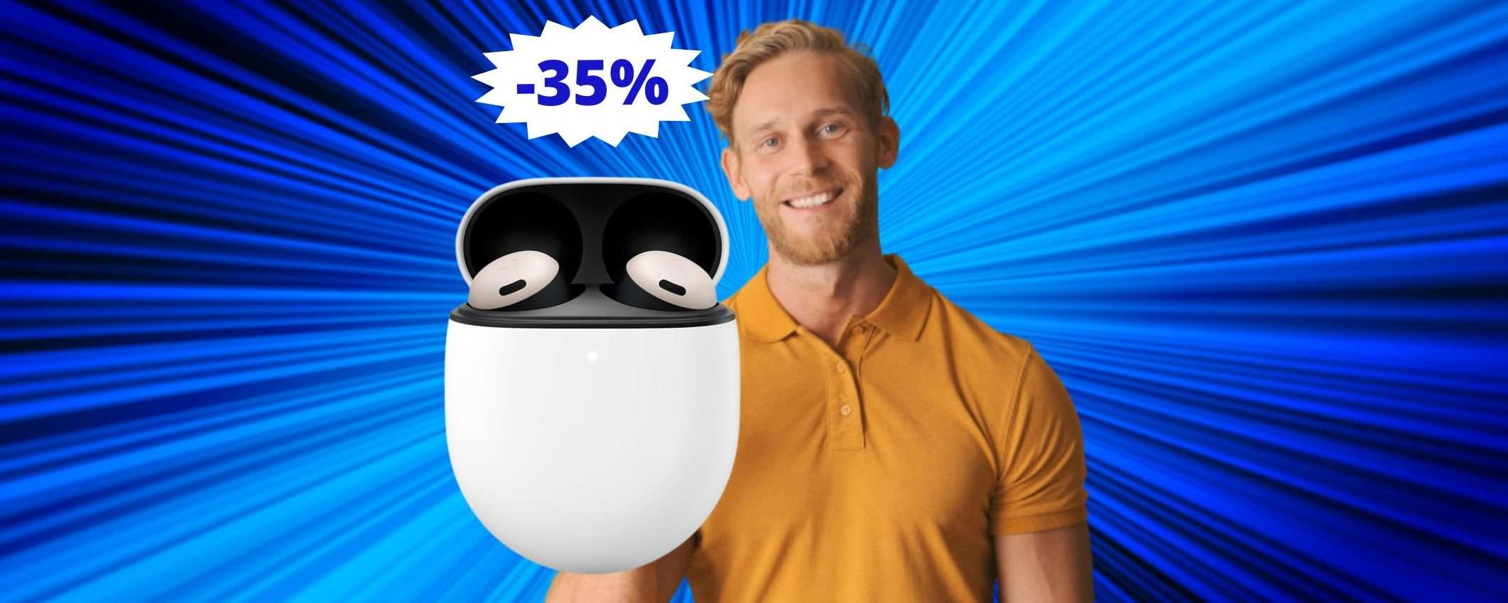 Google Pixel Buds Pro: un AFFARE da non perdere su Amazon (-35%) Google Pixel Buds Pro: un AFFARE da non perdere su Amazon (-35%)