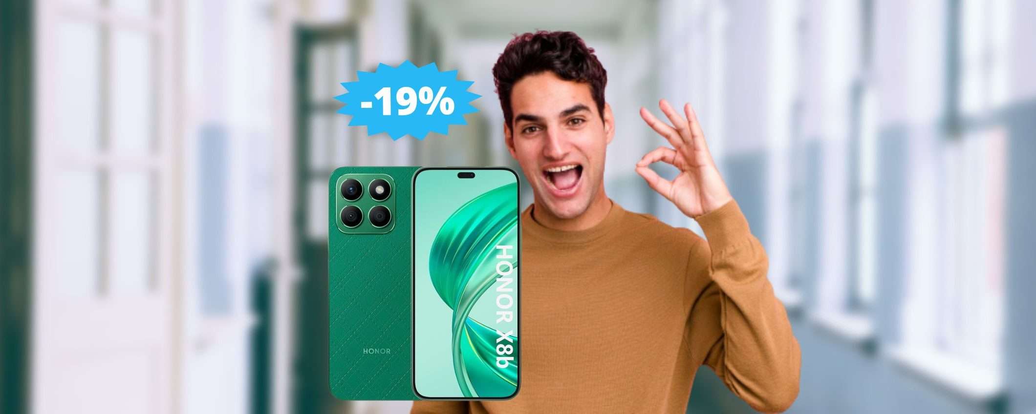 HONOR X8b: impossibile non volerlo a questo prezzo (-19%) HONOR X8b: impossibile non volerlo a questo prezzo (-19%)