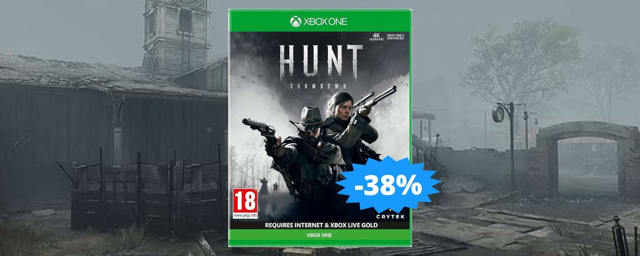Hunt Showdown per Xbox One: un'avventura IMPERDIBILE (-38%) Hunt Showdown per Xbox One: un'avventura IMPERDIBILE (-38%)