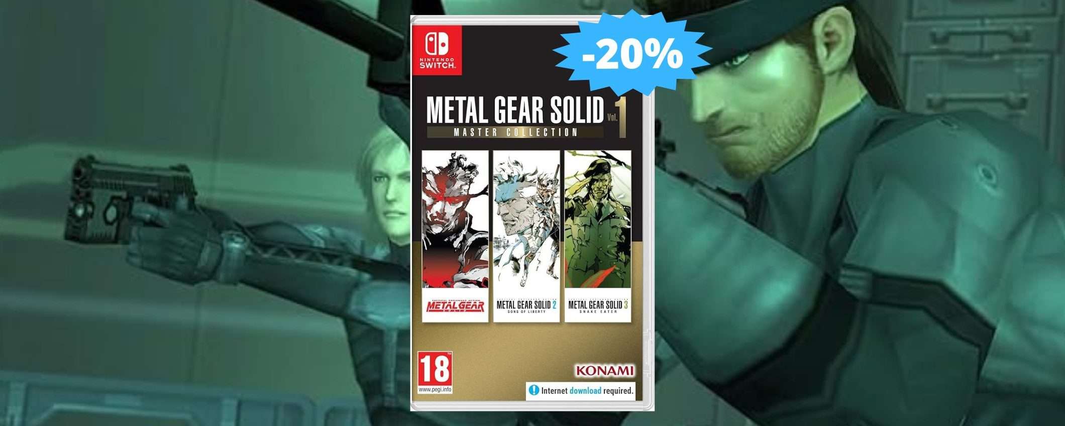 Metal Gear Solid Master Collection Vol. 1: l'OCCASIONE che cercavi (-20%) Metal Gear Solid Master Collection Vol. 1: l'OCCASIONE che cercavi (-20%)