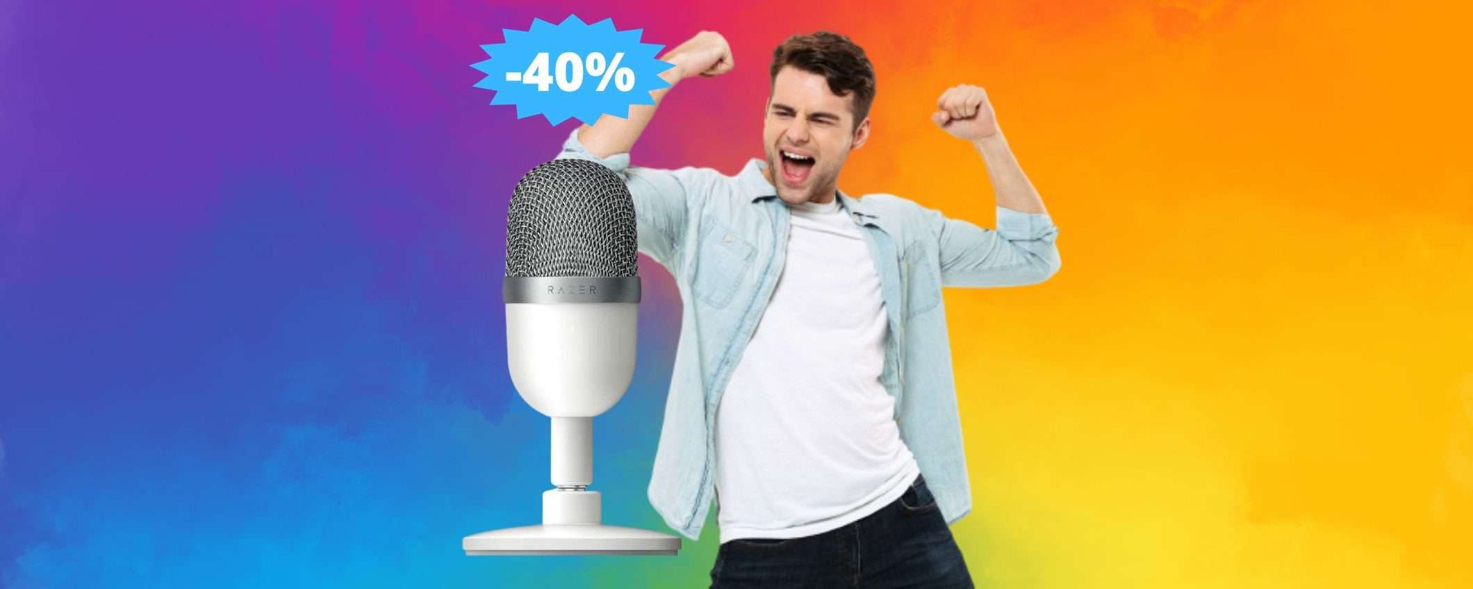 Microfono Razer Seiren Mini: IMPOSSIBILE batterlo a questo prezzo Microfono Razer Seiren Mini: IMPOSSIBILE batterlo a questo prezzo