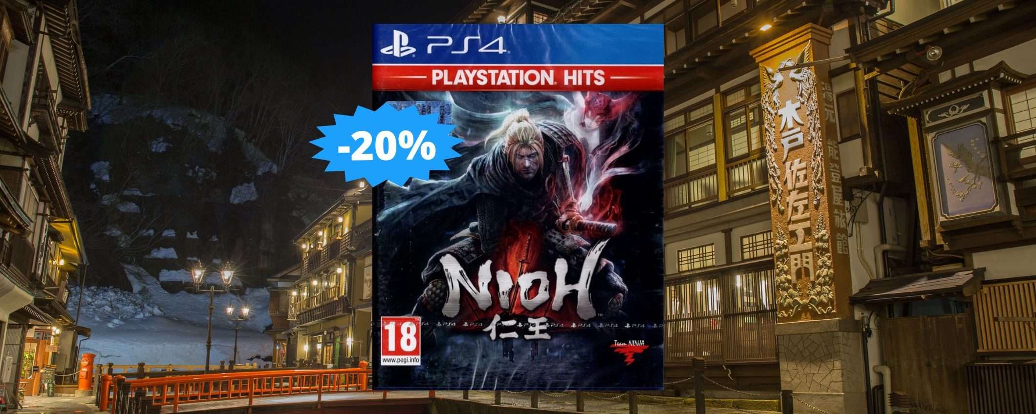 Nioh per PlayStation 4: un'avventura LEGGENDARIA (-20%) Nioh per PlayStation 4: un'avventura LEGGENDARIA (-20%)