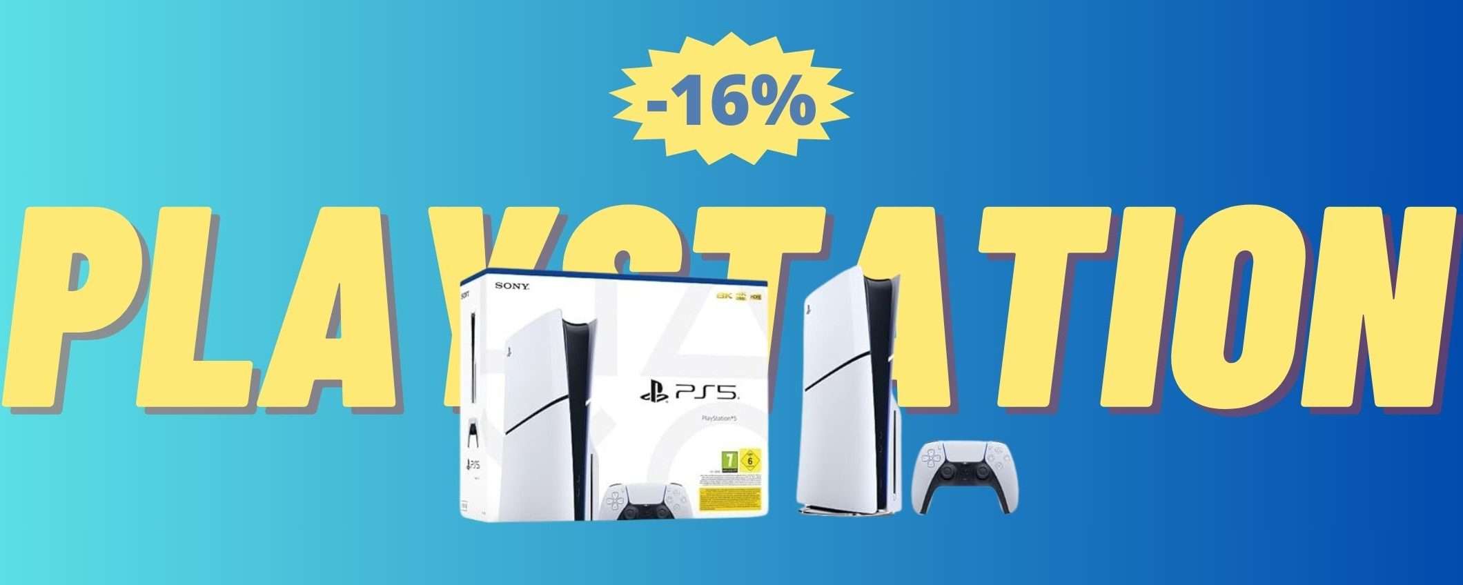 PlayStation 5 Slim: un AFFARE da non perdere su Amazon (-16%) PlayStation 5 Slim: un AFFARE da non perdere su Amazon (-16%)