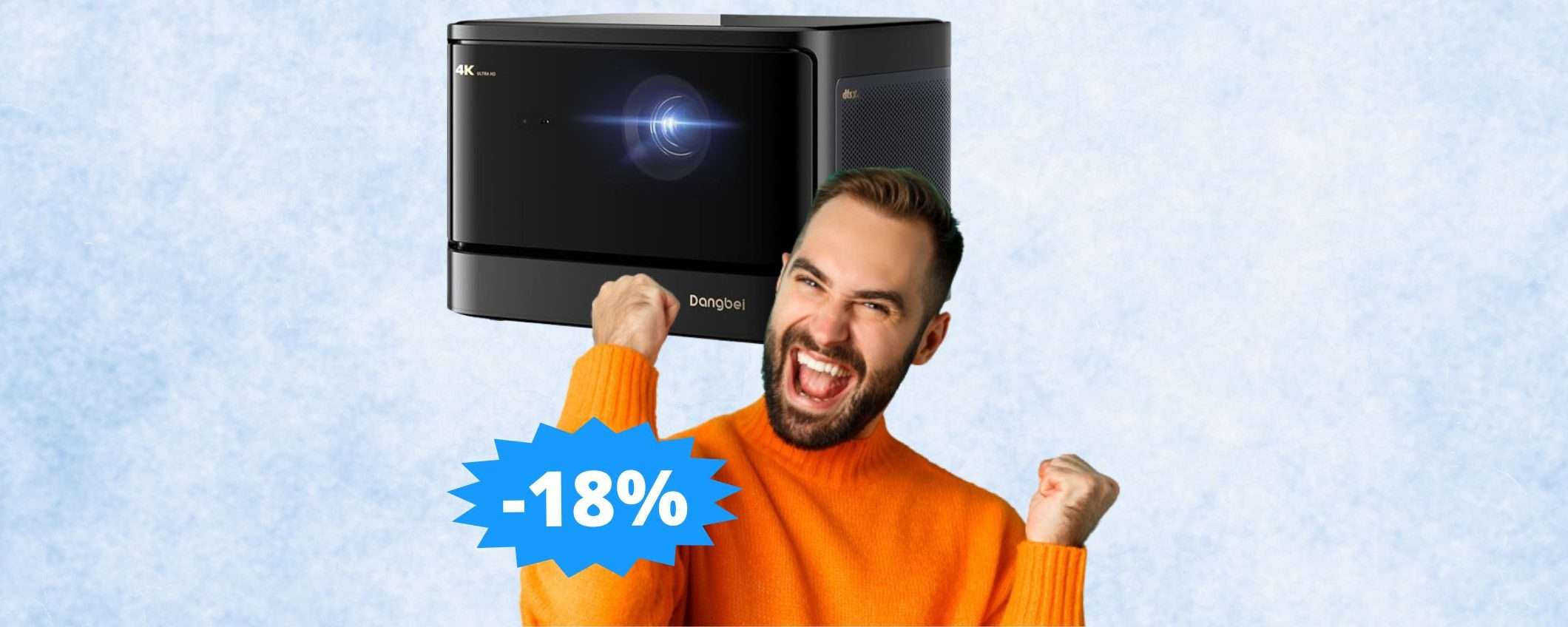 Proiettore Dangbei Mars Pro 2: il CINEMA a casa tua (-18%) Proiettore Dangbei Mars Pro 2: il CINEMA a casa tua (-18%)