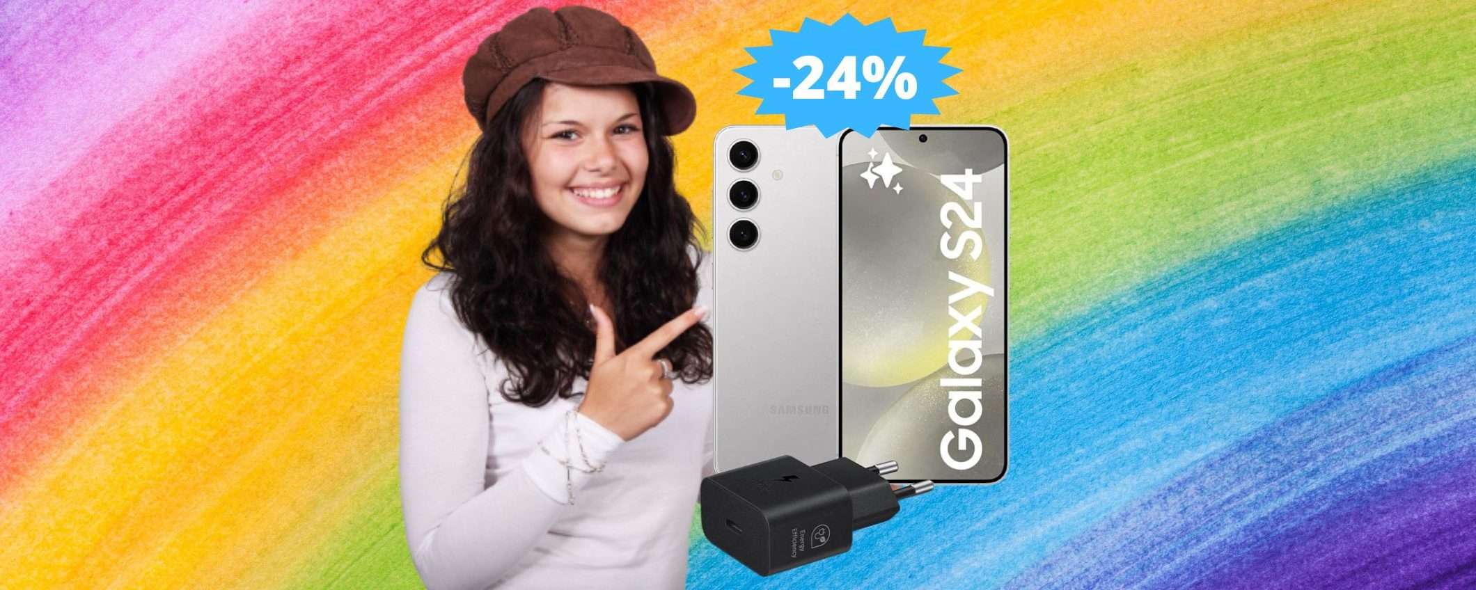 Samsung Galaxy S24: sconto di OLTRE 100 euro su Amazon Samsung Galaxy S24: sconto di OLTRE 100 euro su Amazon