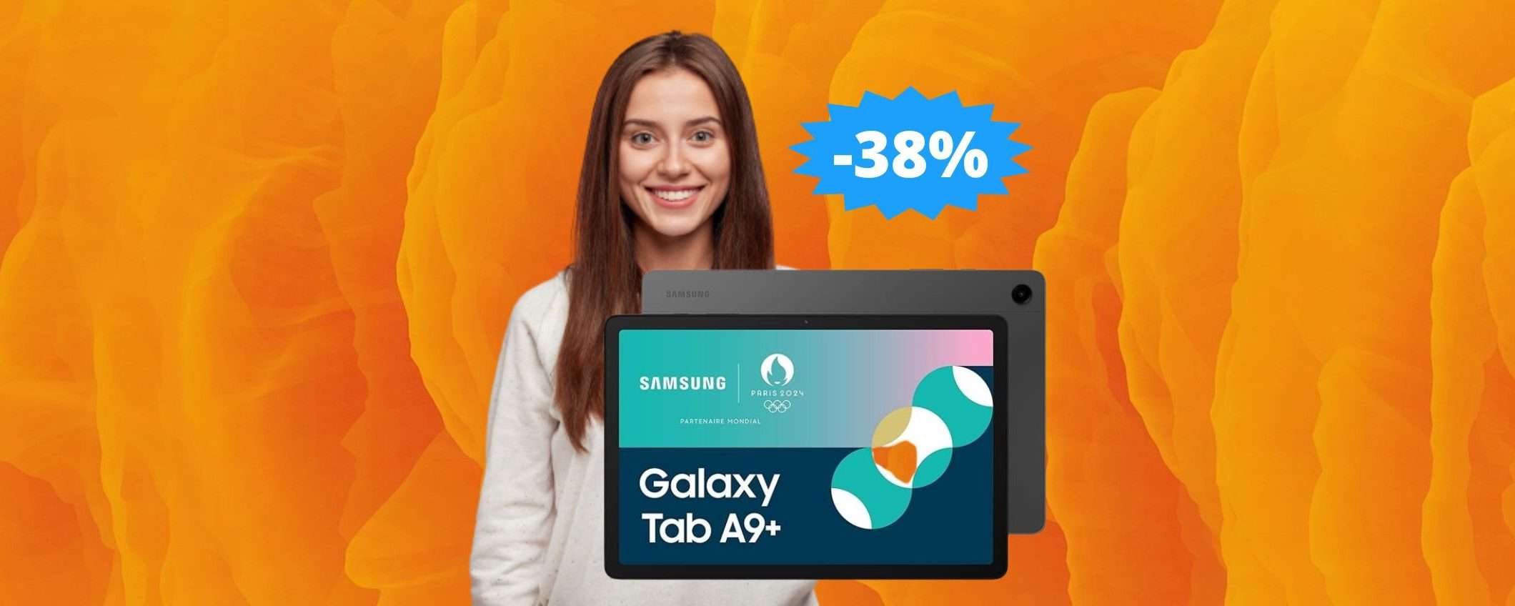 Samsung Galaxy Tab A9+: sconto IMPERDIBILE del 38% su Amazon Samsung Galaxy Tab A9+: sconto IMPERDIBILE del 38% su Amazon