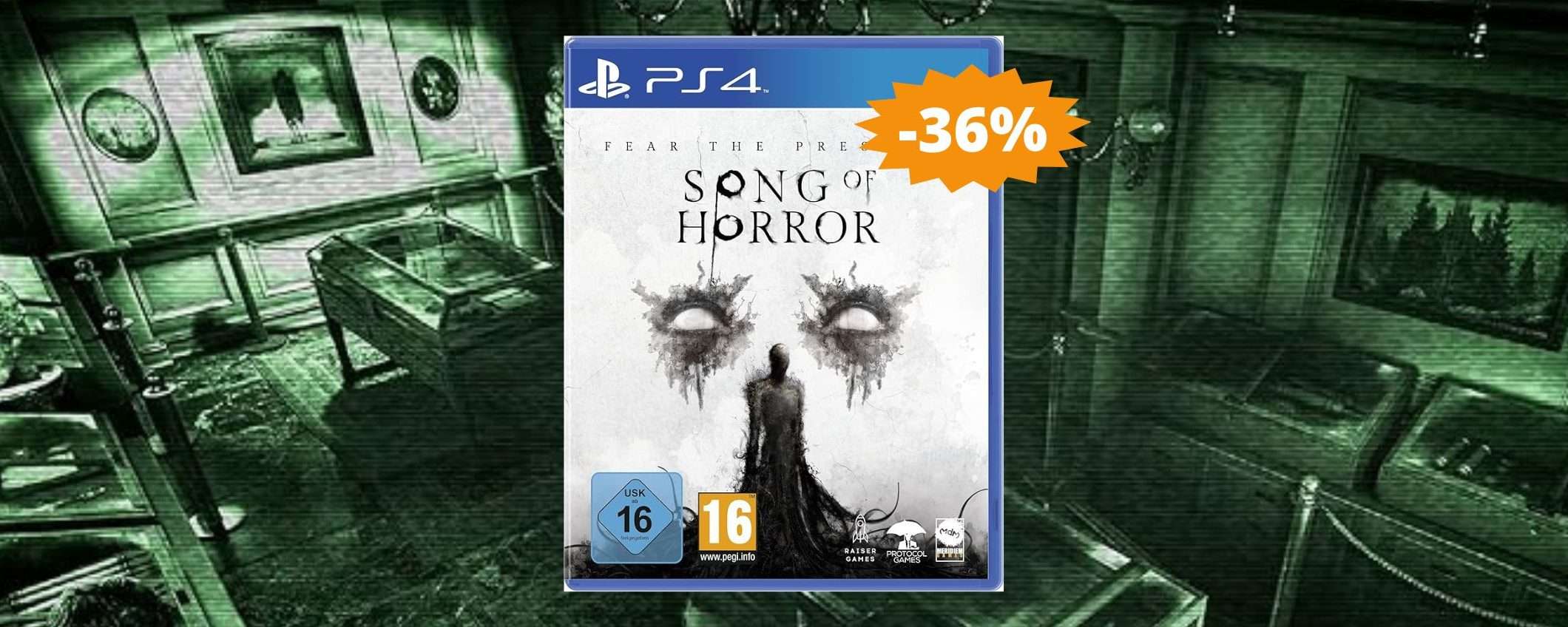 Song of Horror per PlayStation 4: un'avventura terrificante (-36%) Song of Horror per PlayStation 4: un'avventura terrificante (-36%)
