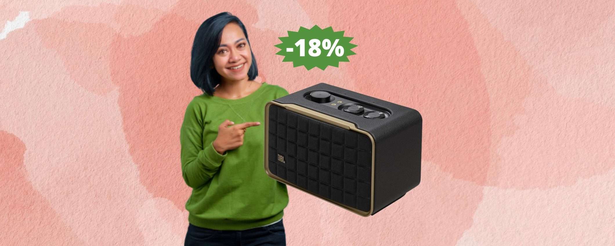 Speaker JBL Authentics 200: un'OCCASIONE da prendere al volo (-18%) Speaker JBL Authentics 200: un'OCCASIONE da prendere al volo (-18%)