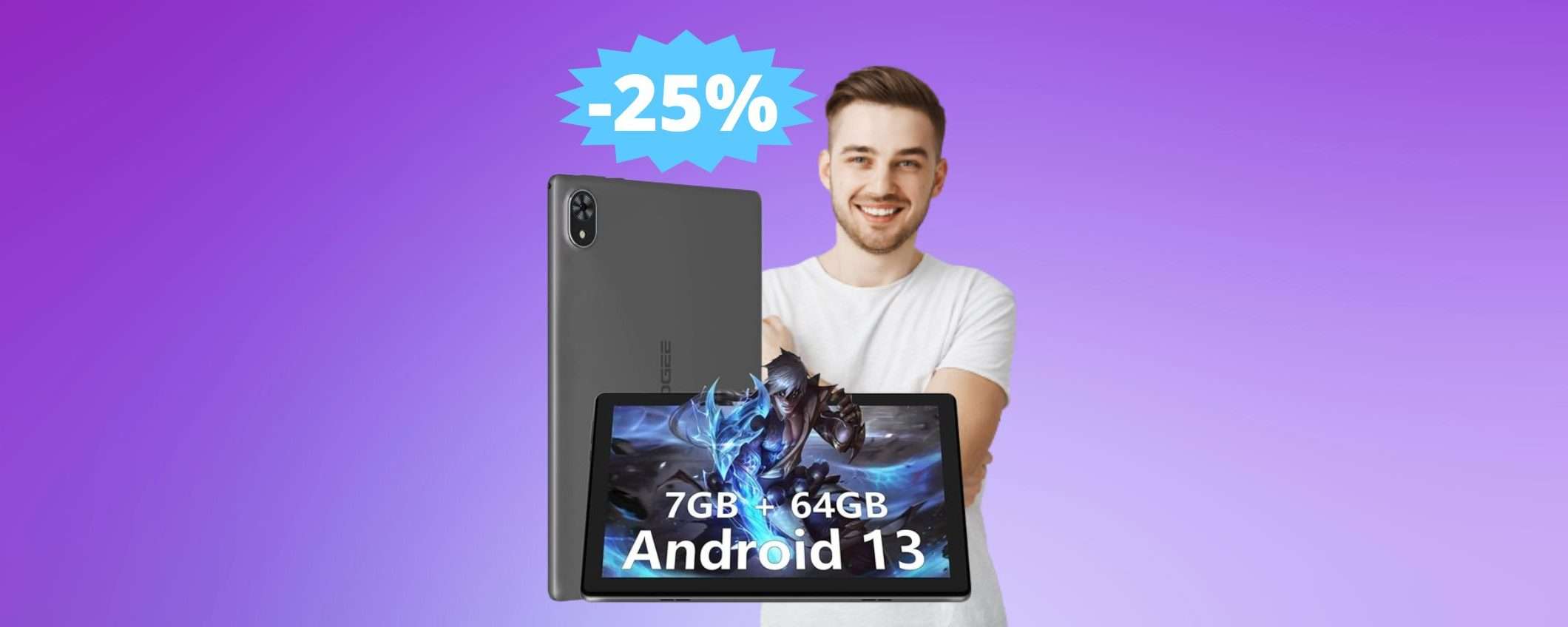 Tablet DOOGEE U9: essenziale, ma affidabile e robusto (-25%) Tablet DOOGEE U9: essenziale, ma affidabile e robusto (-25%)